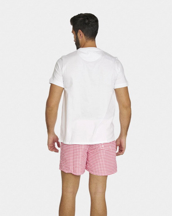 Camiseta de hombre Spagnolo escudo blanco 3