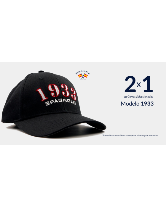 2x1 en Gorras