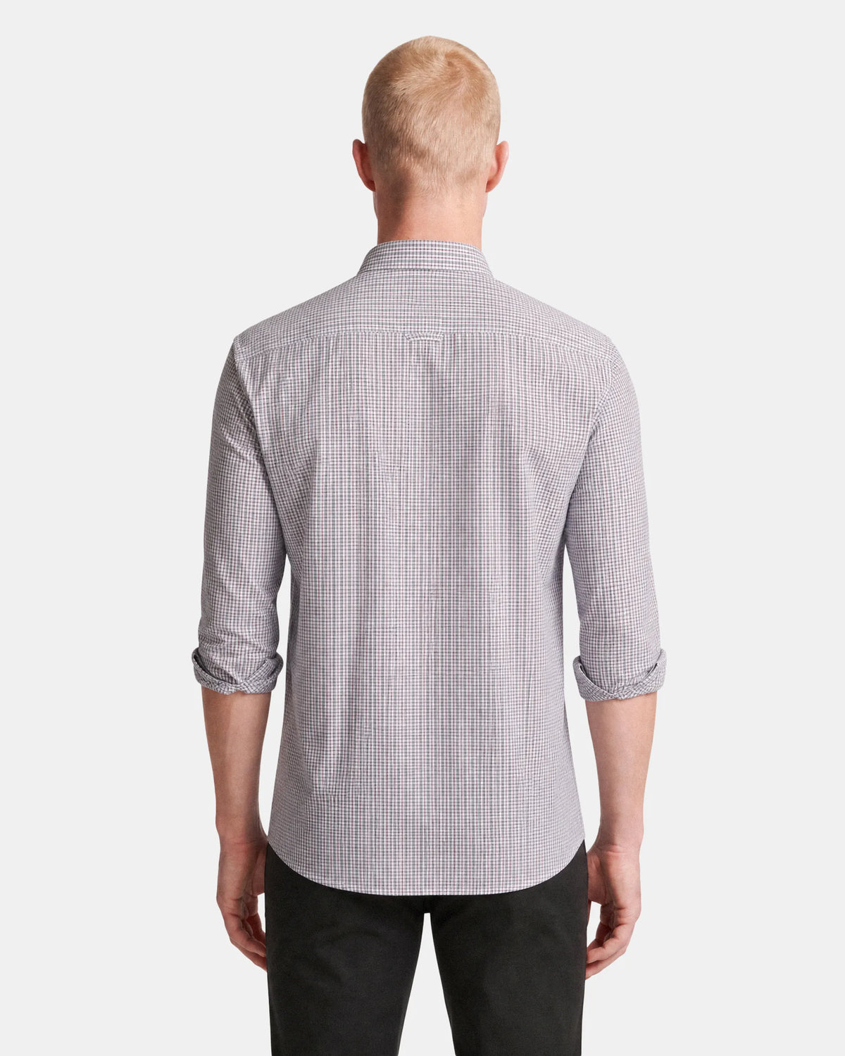 CAMISA REGULAR VIYELA CUADROS HOMBRE