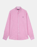 CAMISA LINO HOMBRE ROSA