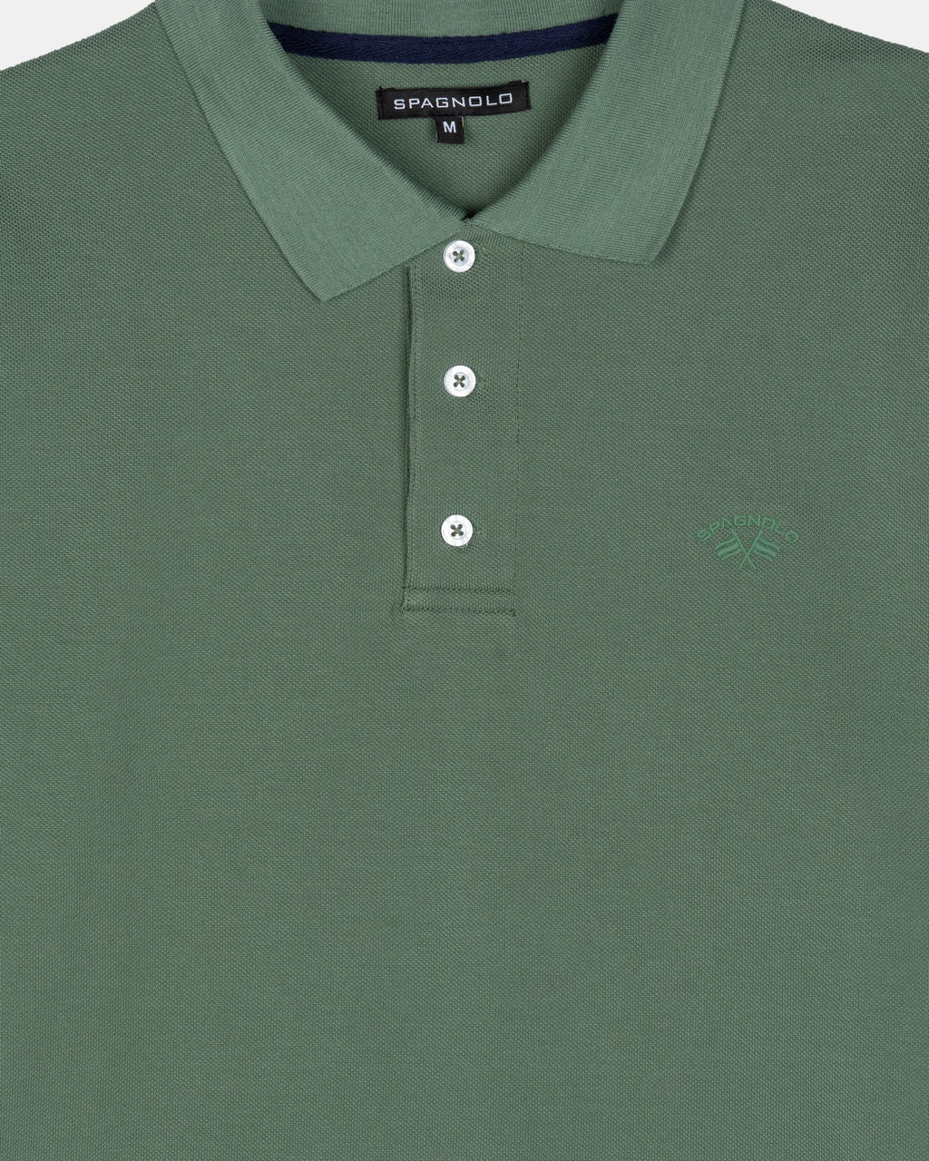 POLO BASICO HOMBRE VERDE