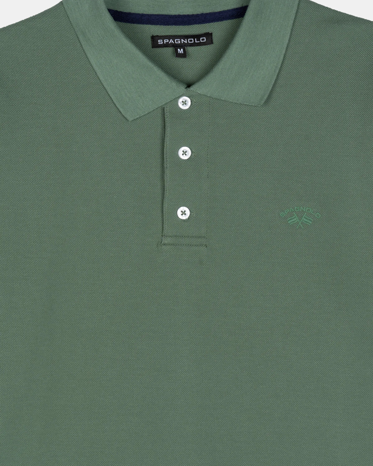 POLO BASICO HOMBRE VERDE
