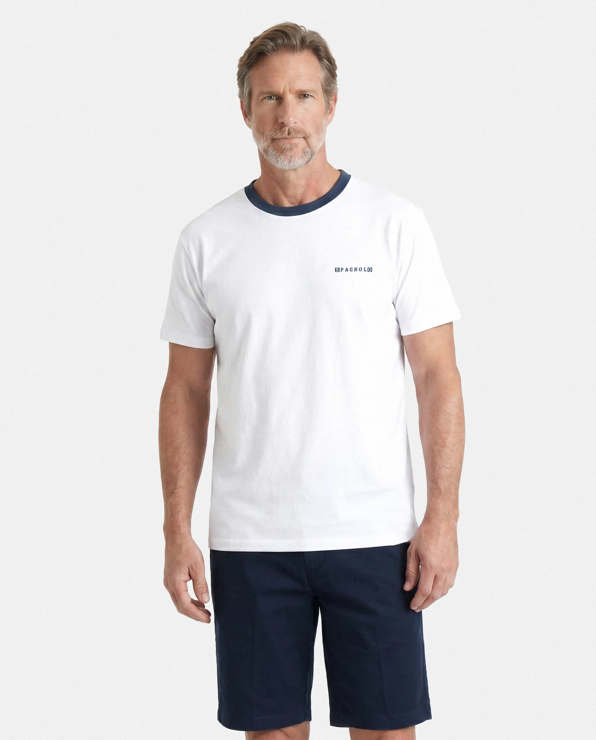 CAMISETA SPAGNOLO PALAS HOMBRE BLANCO