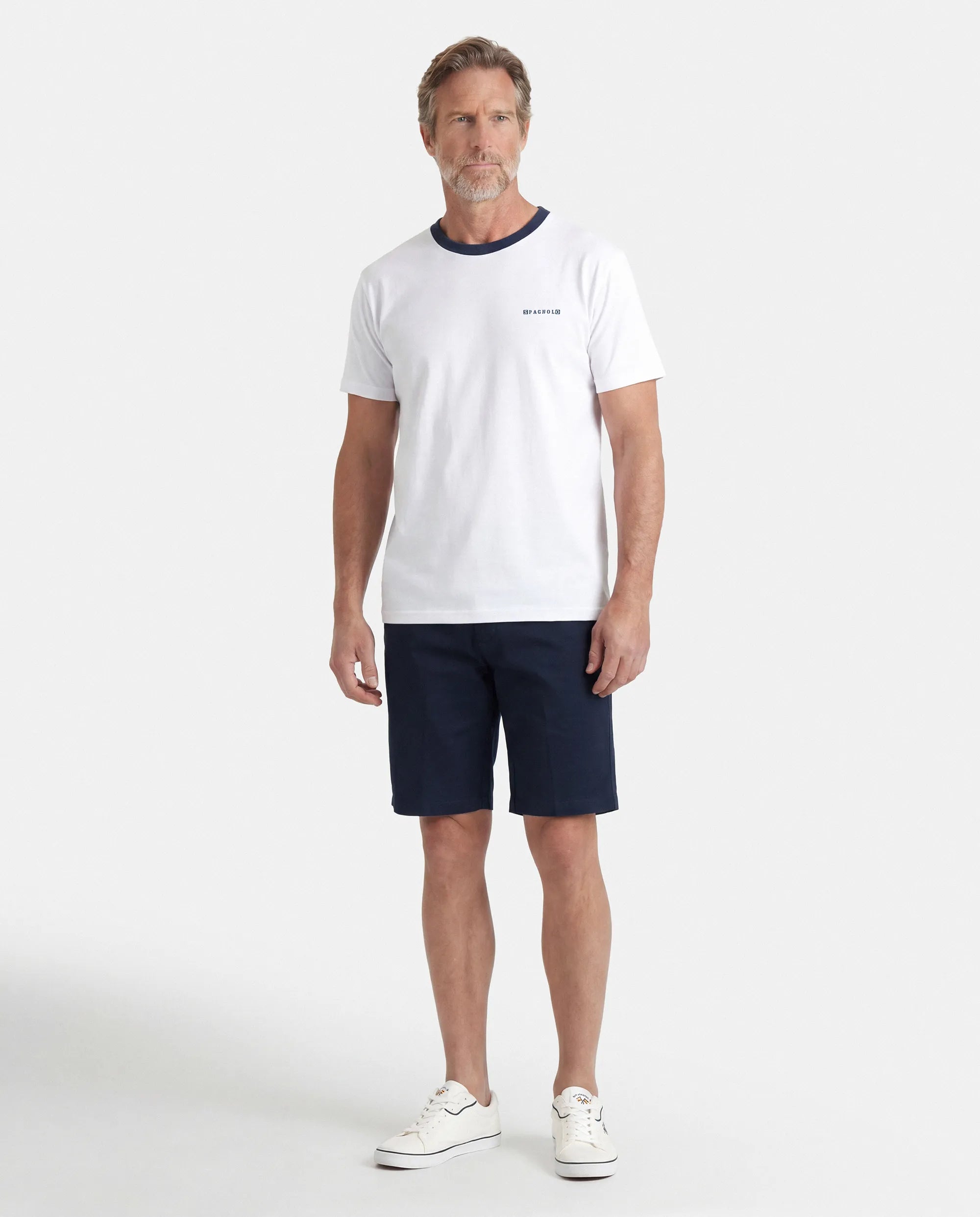 CAMISETA SPAGNOLO PALAS HOMBRE BLANCO