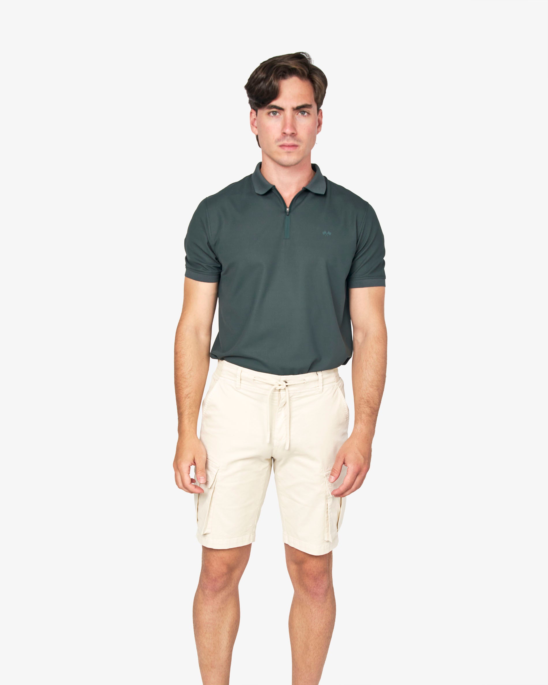 BERMUDA CARGO HOMBRE BEIGE