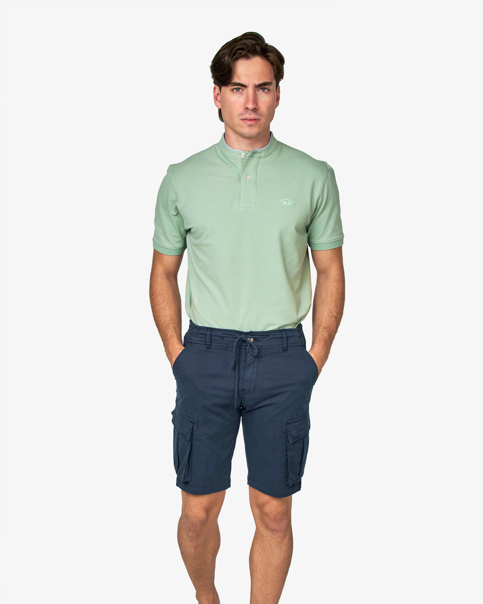 BERMUDA CARGO HOMBRE AZUL MARINO