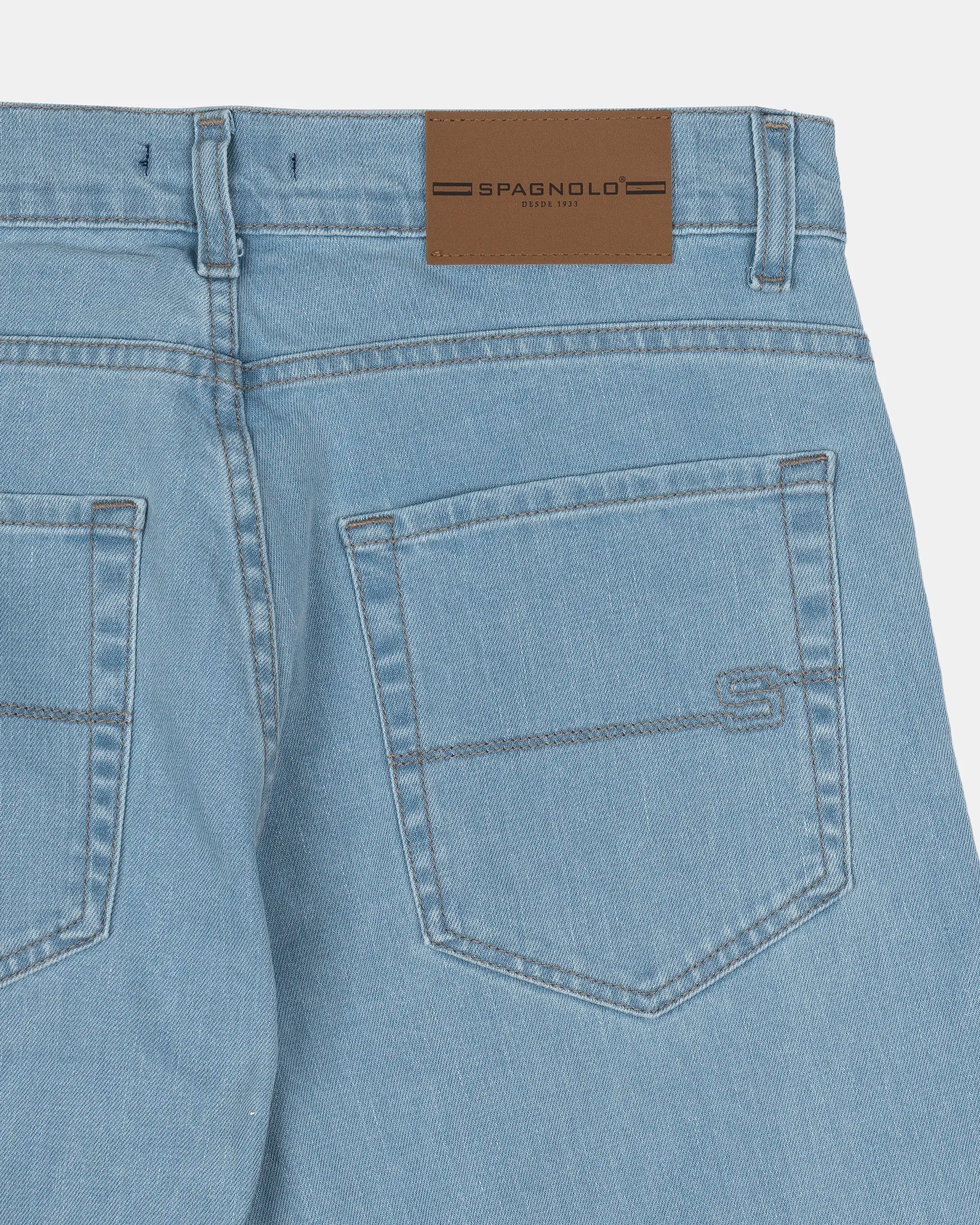 PANTALON DENIM HOMBRE AZUL