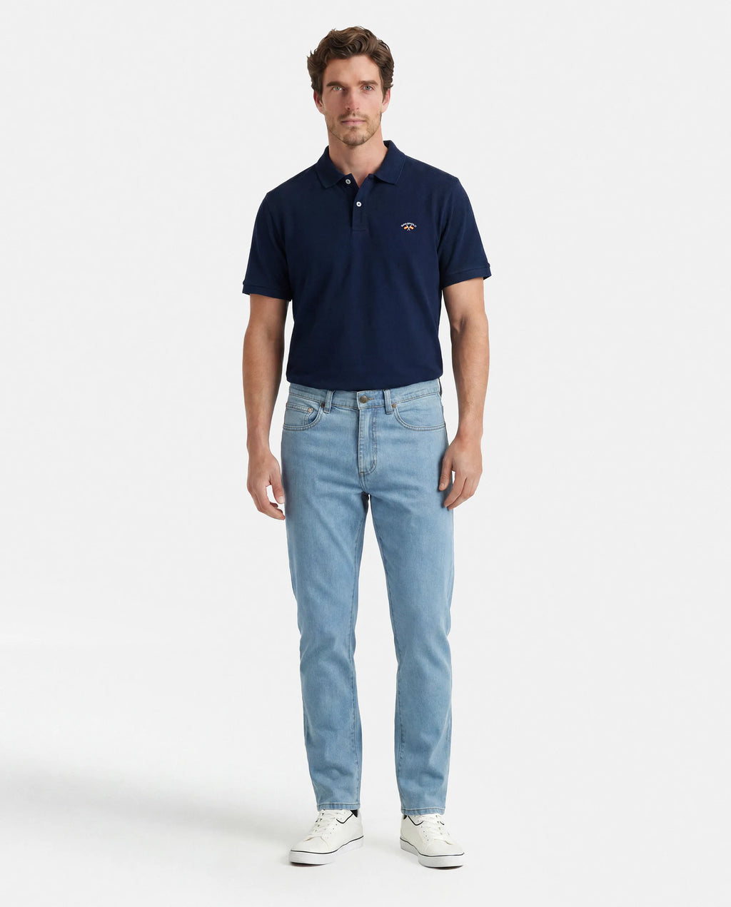 PANTALON DENIM HOMBRE AZUL