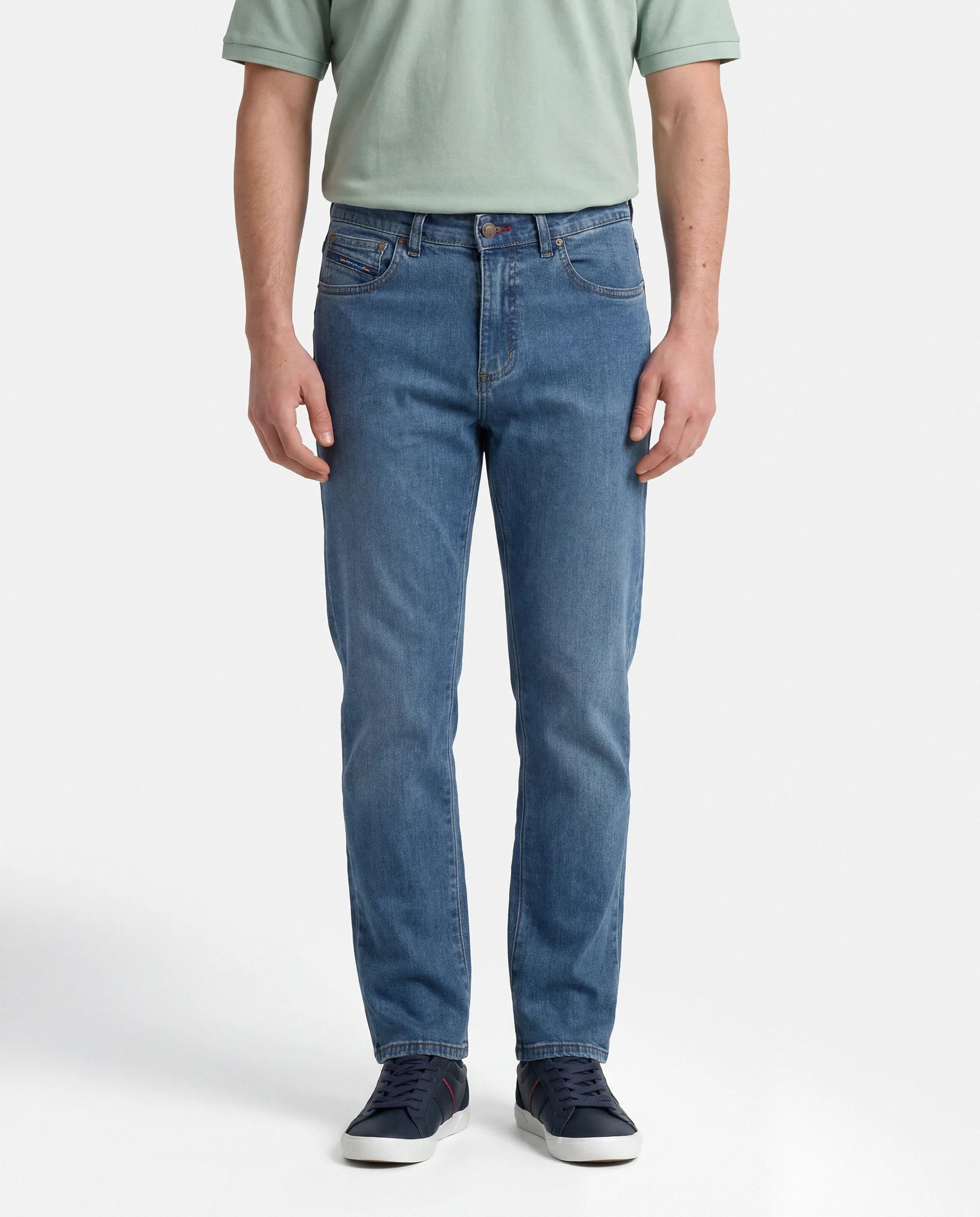 PANTALON DENIM SMART HOMBRE AZUL CLARO