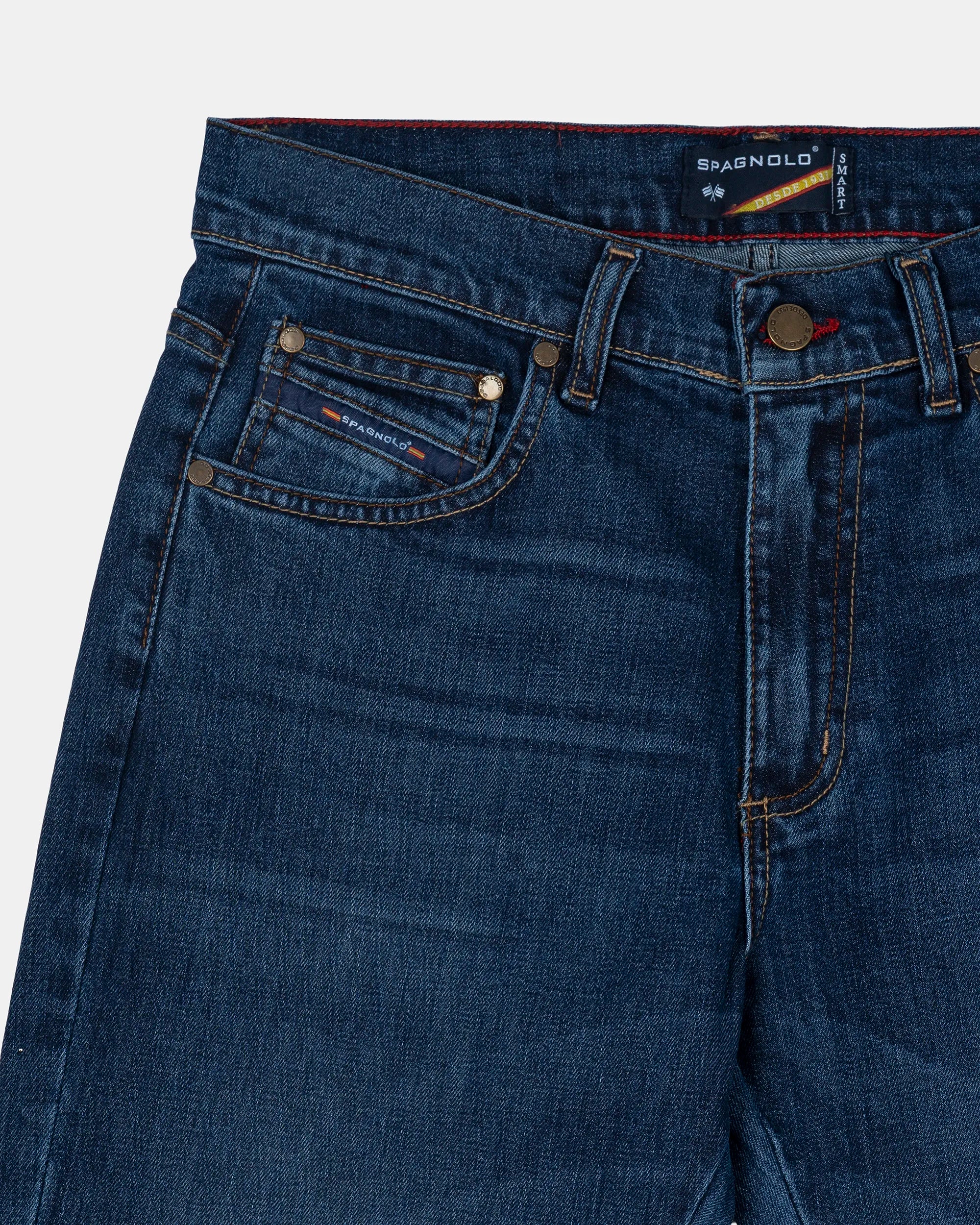 PANTALON DENIM SMART HOMBRE AZUL INTERMEDIO