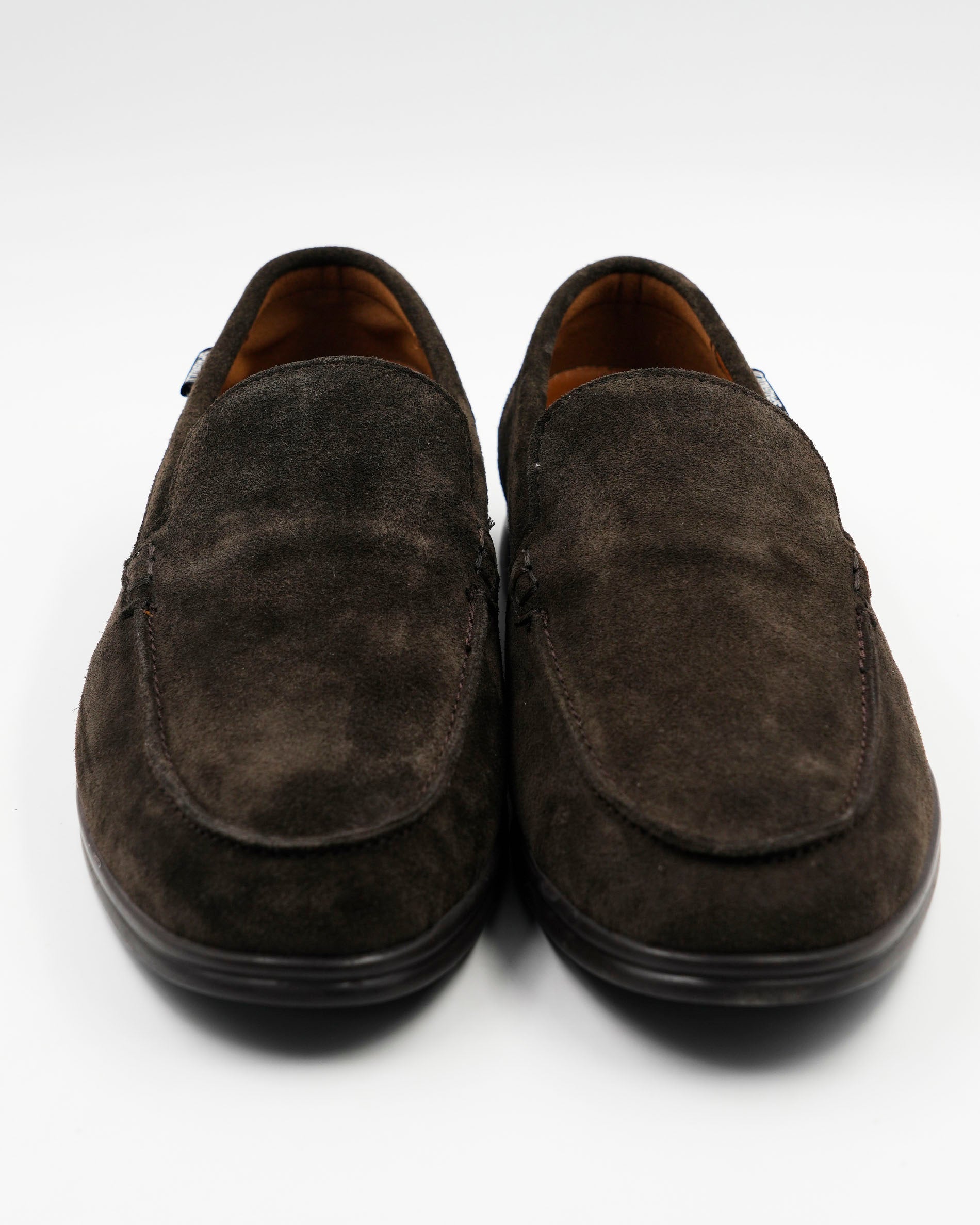 ZAPATOS MOCASIN LISO SERRAJE HOMBRE MARRON