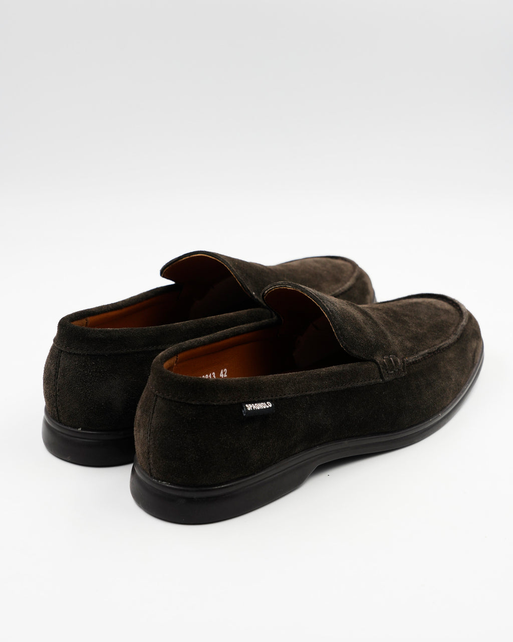 ZAPATOS MOCASIN LISO SERRAJE HOMBRE MARRON