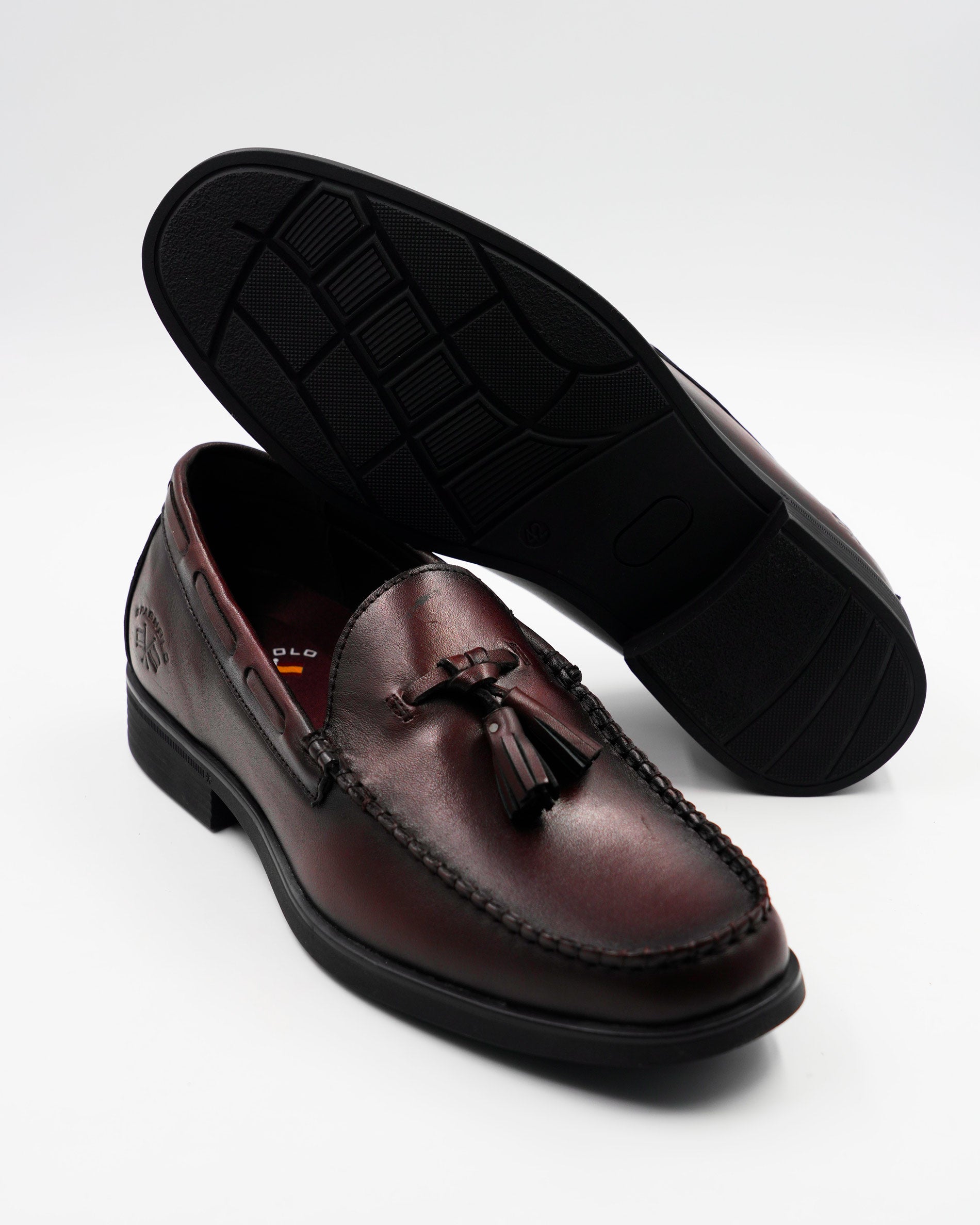 ZAPATOS CASTELLANOS BORLON HOMBRE BURDEOS