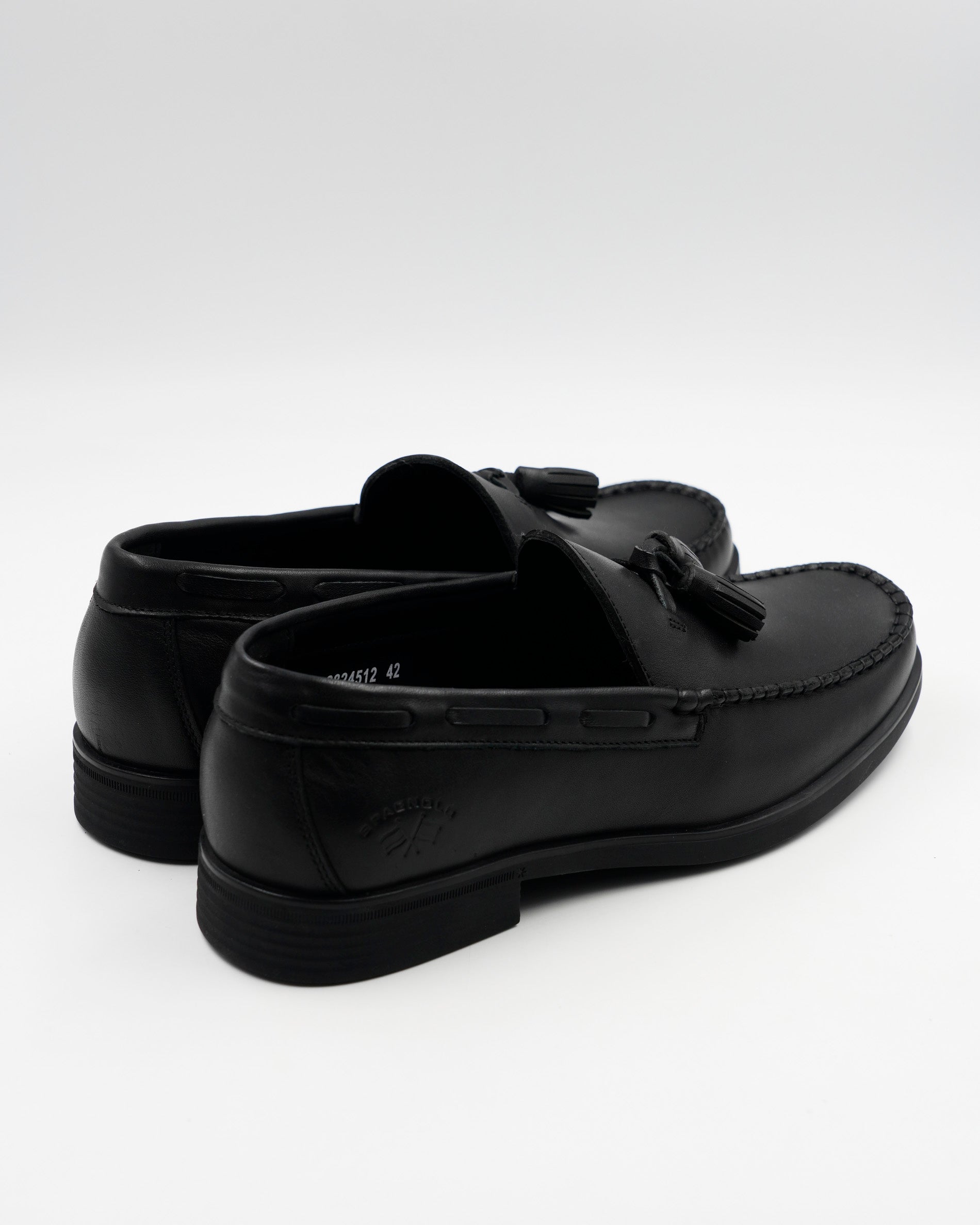 ZAPATOS CASTELLANOS BORLON HOMBRE NEGRO