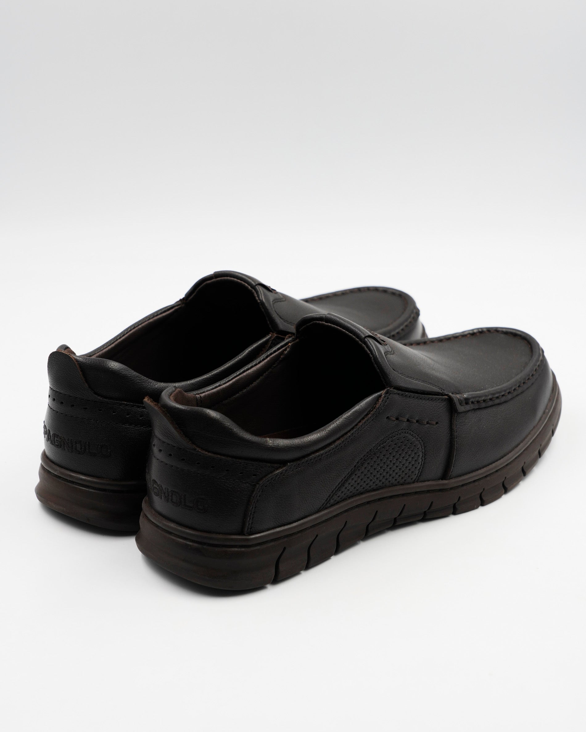 ZAPATOS CONFORT REJILLA HOMBRE MARRÓN