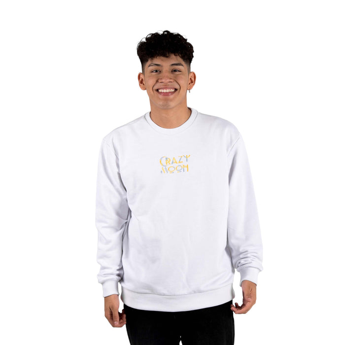 SUDADERA CAJA LUNA HOMBRE BLANCO