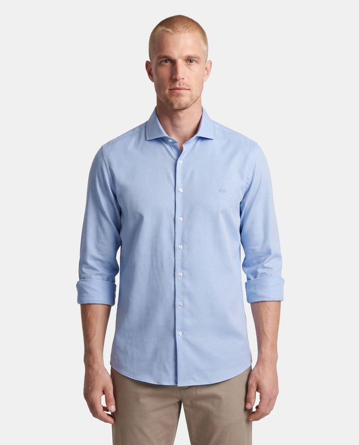 CAMISA SMART PLATINUM HOMBRE CELESTE