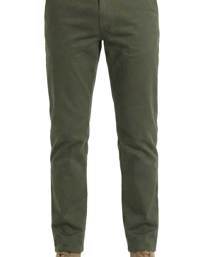 PANTALÓN CHINO SLIM NIDO ABEJA HOMBRE VERDE