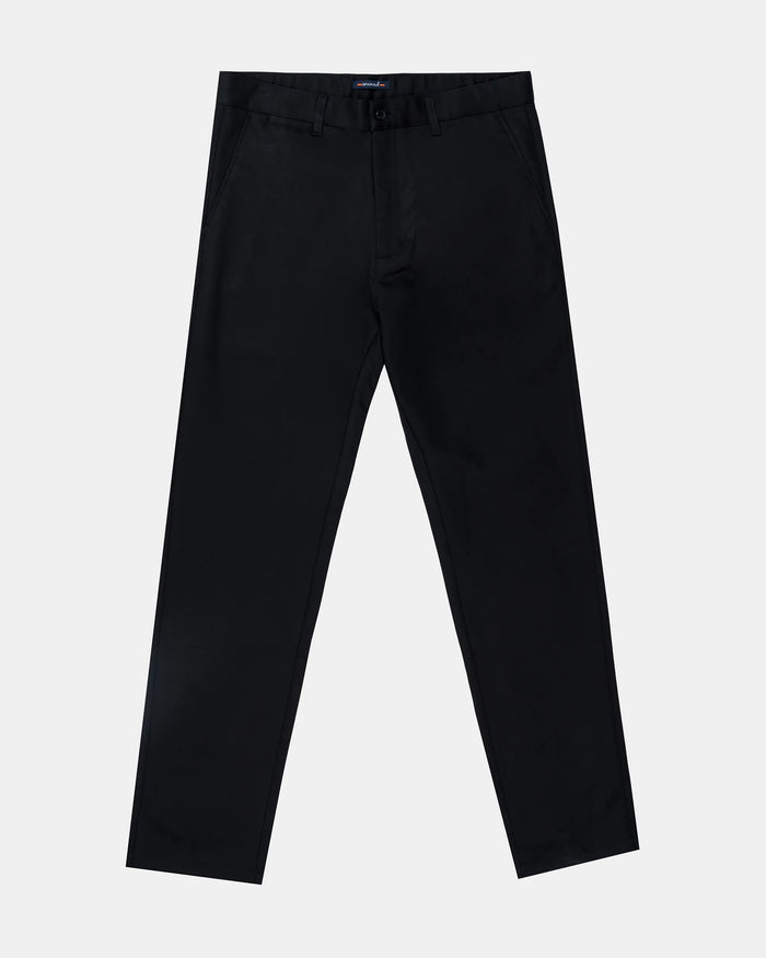 PANTALON REGULAR CHINO ESTAMPADO HOMBRE AZUL MARINO
