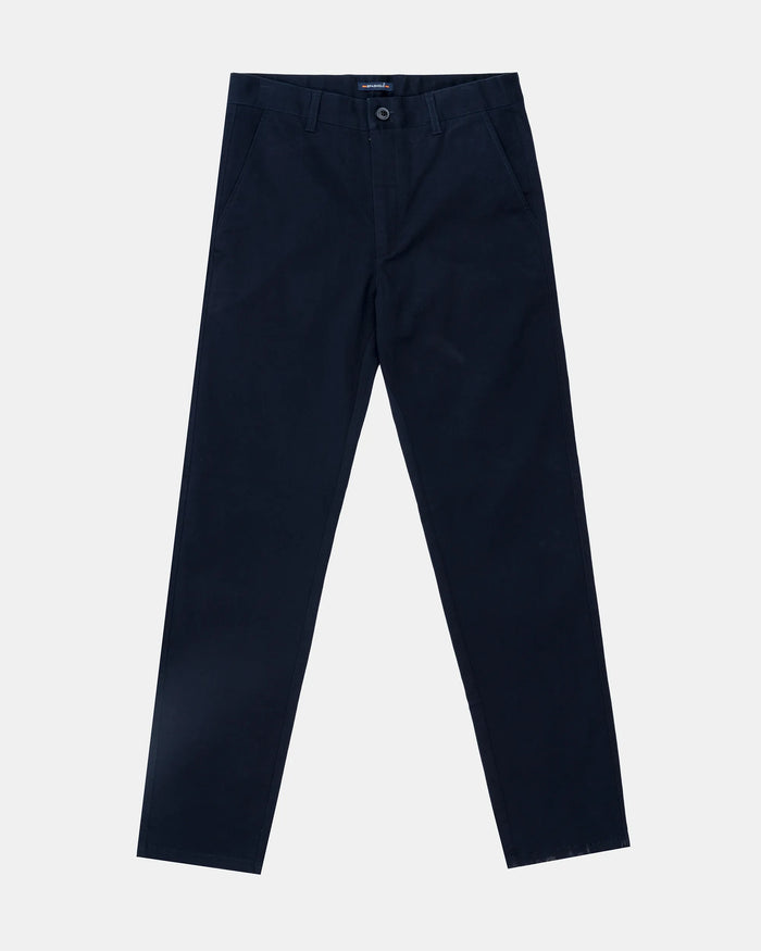 PANTALON CHINO GABARDINA REGULAR HOMBRE AZUL MARINO