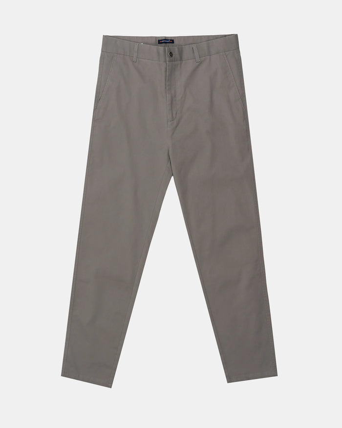 PANTALON CHINO GABARDINA REGULAR HOMBRE GRIS