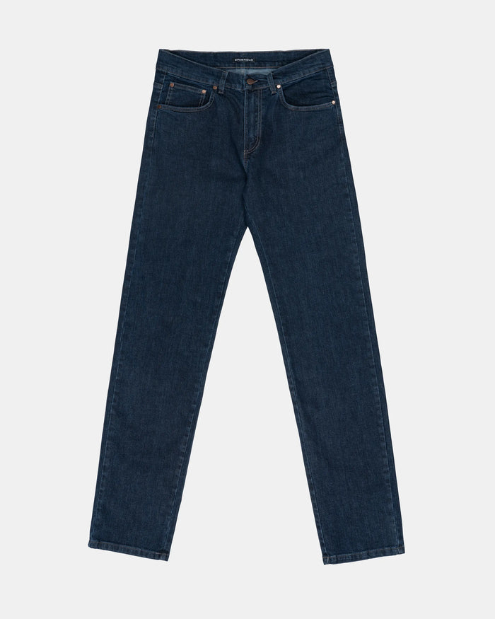 PANTALON REGULAR DENIM HOMBRE AZUL MARINO