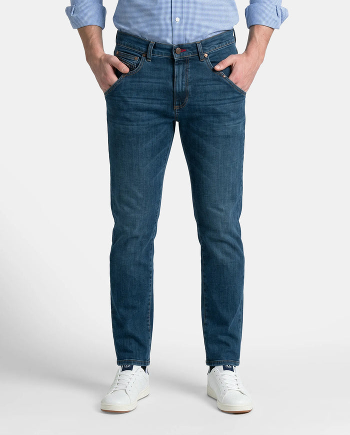 PANTALON SMART DENIM HOMBRE AZUL INTERMEDIO