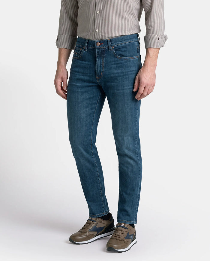 PANTALON SMART DENIM HOMBRE AZUL OSCURO