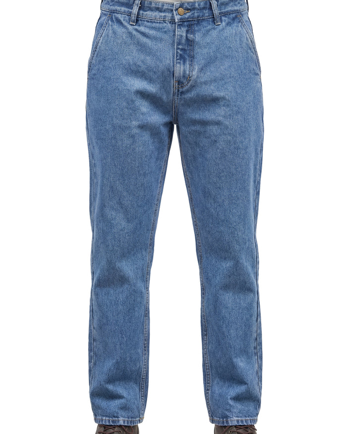 PANTALON ANCHO DENIM HOMBRE AZUL INTERMEDIO