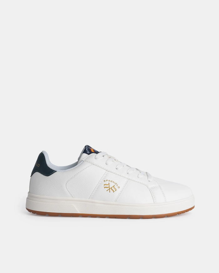 ZAPATILLA BASICA HOMBRE BLANCO