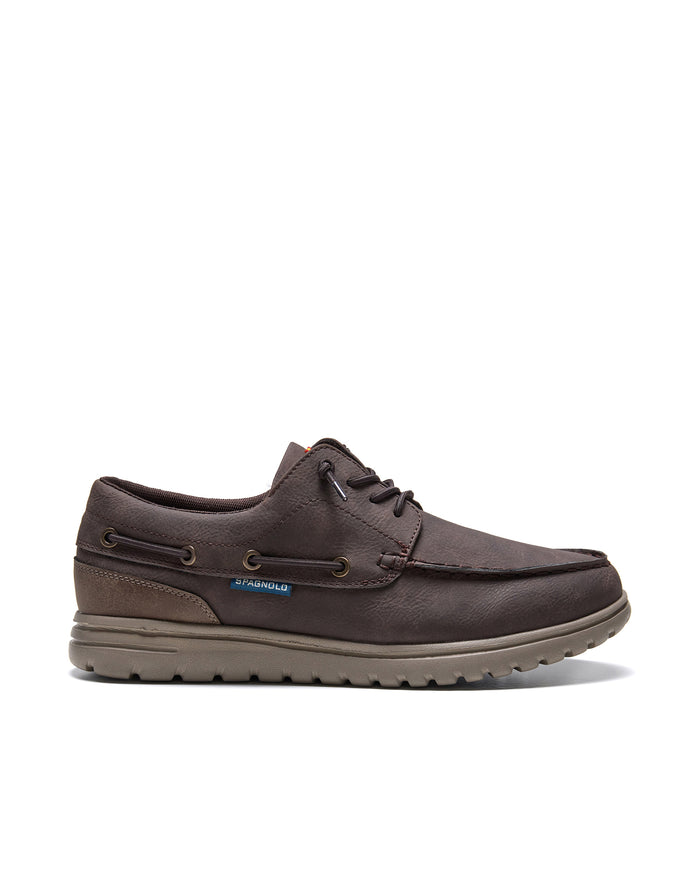 NAUTICO  CORDON ELASTICO HOMBRE MARRÓN