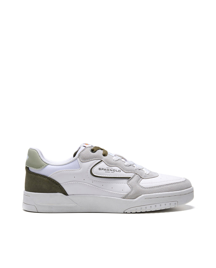 ZAPATILLA SUELA ANCHA HOMBRE BLANCO