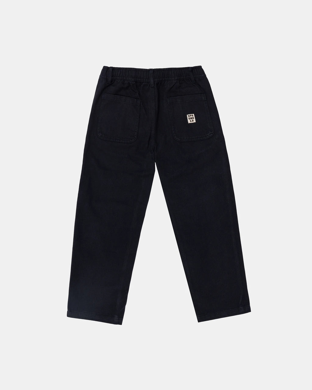 PANTALON JOGGER PINZAS NIÑO AZUL MARINO