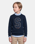 JERSEY CUELLO CAJA S NIÑO AZUL MARINO