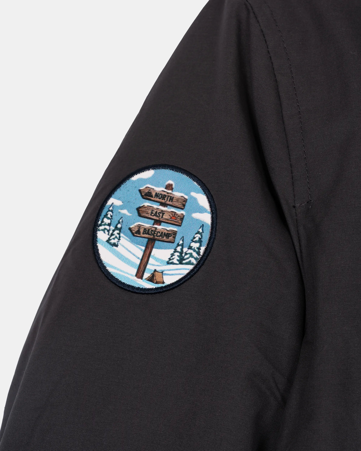 CAZADORA BOMBER APRES SKI NIÑO GRIS