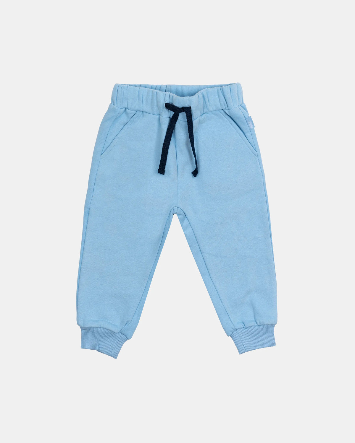 CONJUNTO SUDADERA Y PANTALON FELPA BEBE NIÑO AZUL
