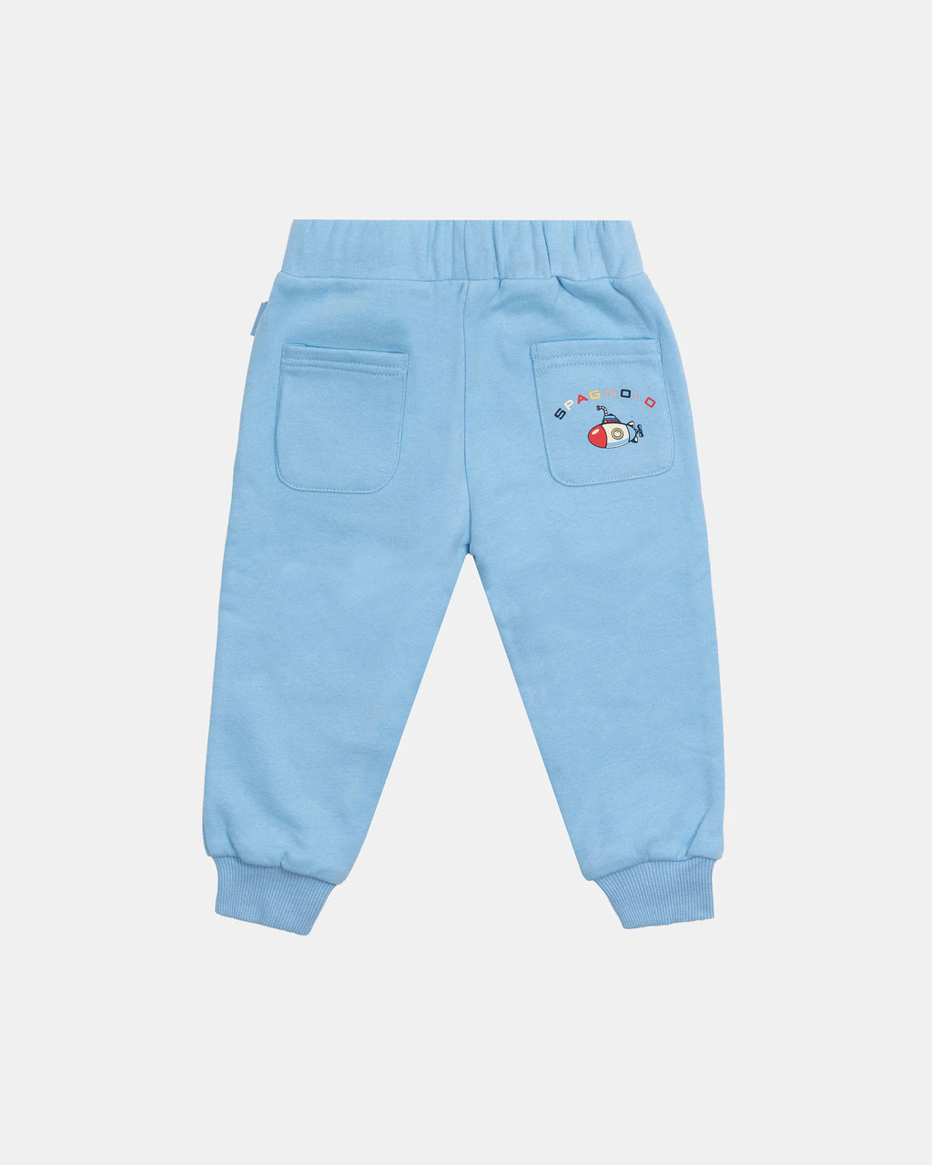 CONJUNTO SUDADERA Y PANTALON FELPA BEBE NIÑO AZUL