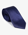 CORBATA  FANTASÍA HOMBRE AZUL y BLANCO