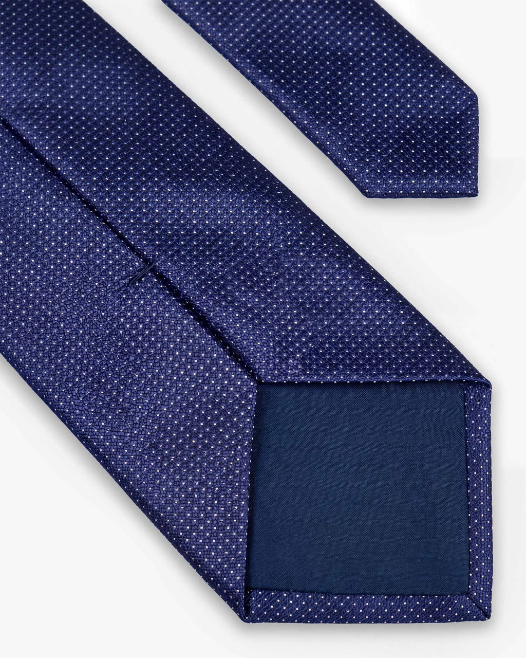 CORBATA  FANTASÍA HOMBRE AZUL y BLANCO