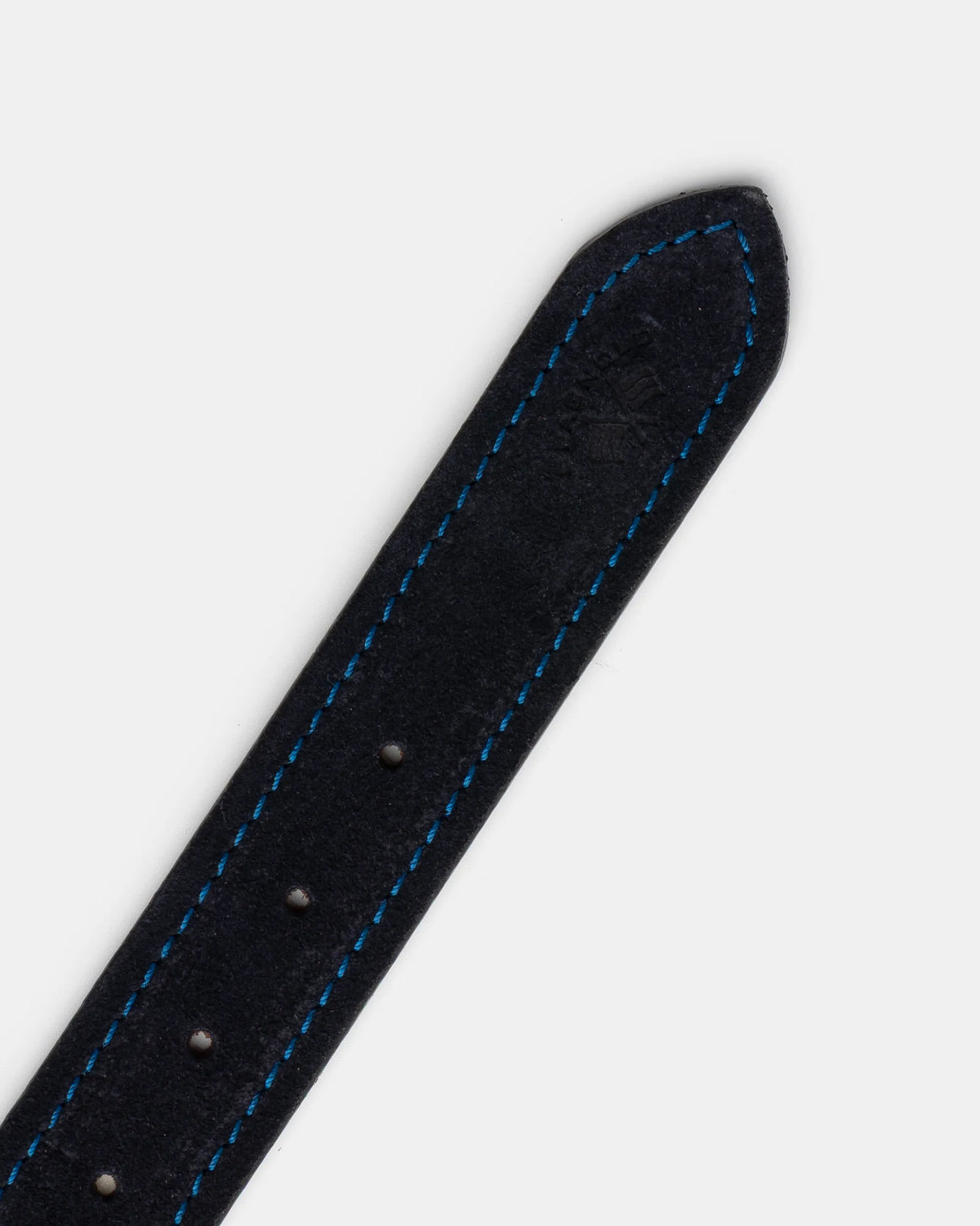 CINTURON SERRAJE PESPUNTE HOMBRE AZUL MARINO