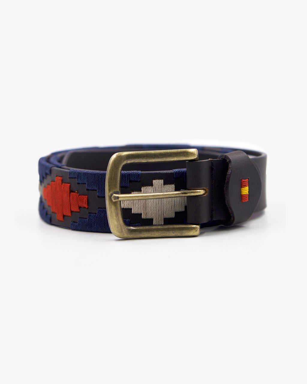 CINTURON ROMBOS HOMBRE MULTICOLOR