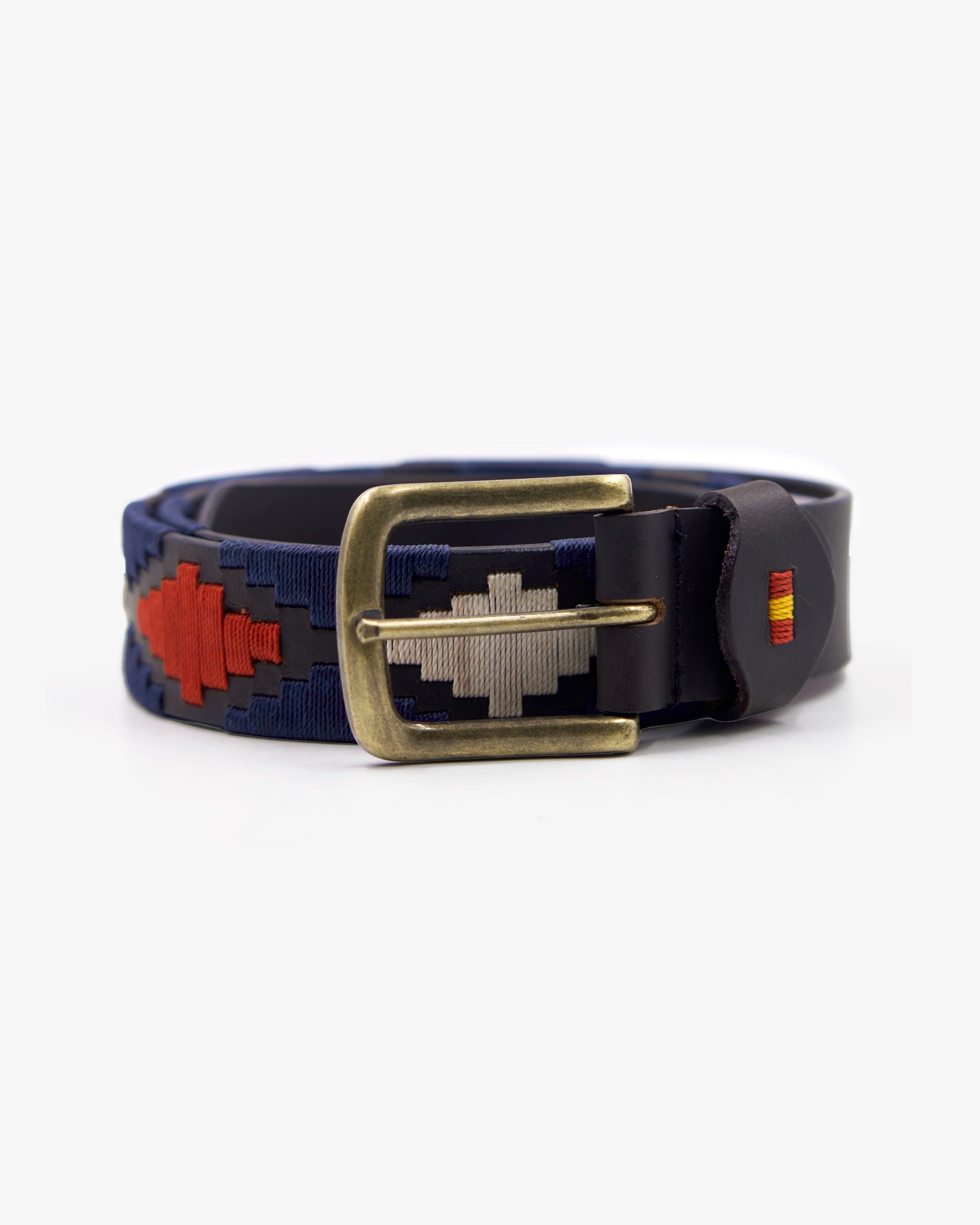 CINTURON ROMBOS HOMBRE MULTICOLOR