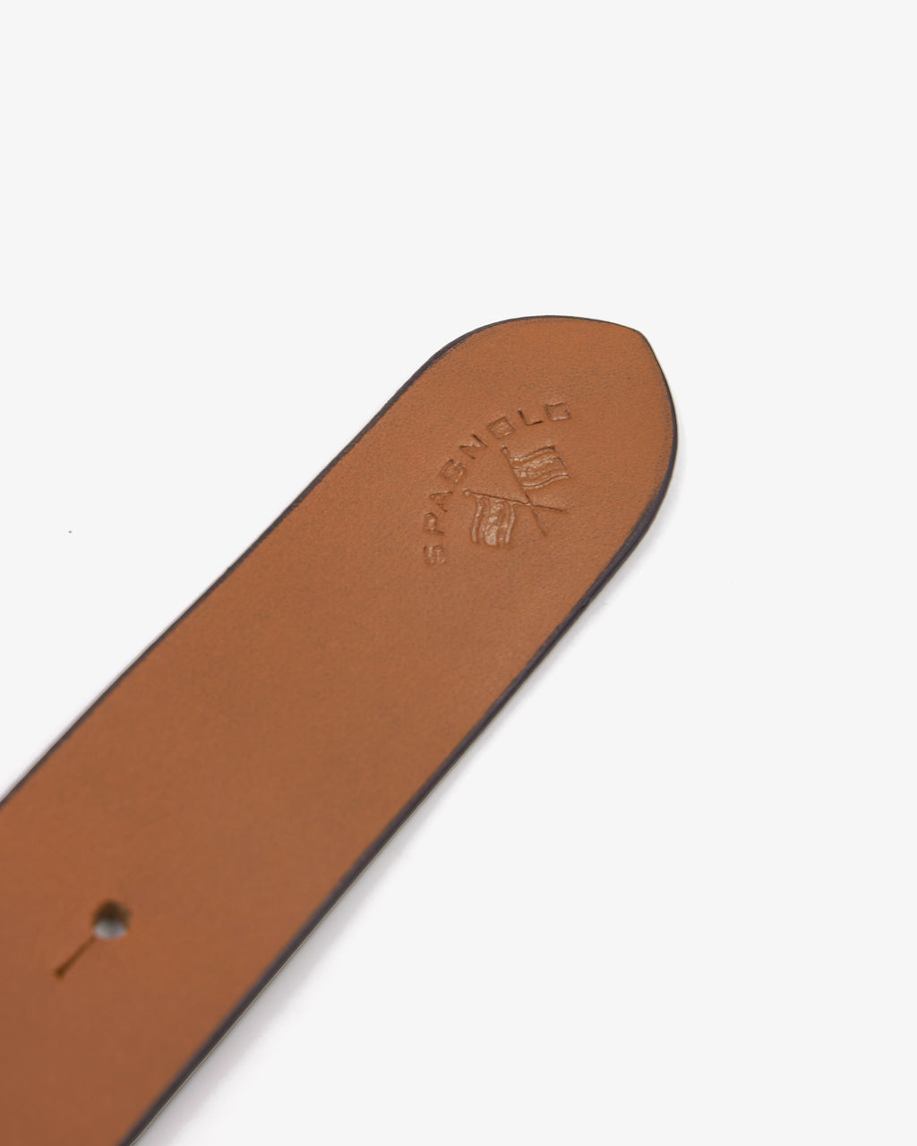 CINTURON ROMBOS HILO ROJO HOMBRE BEIGE